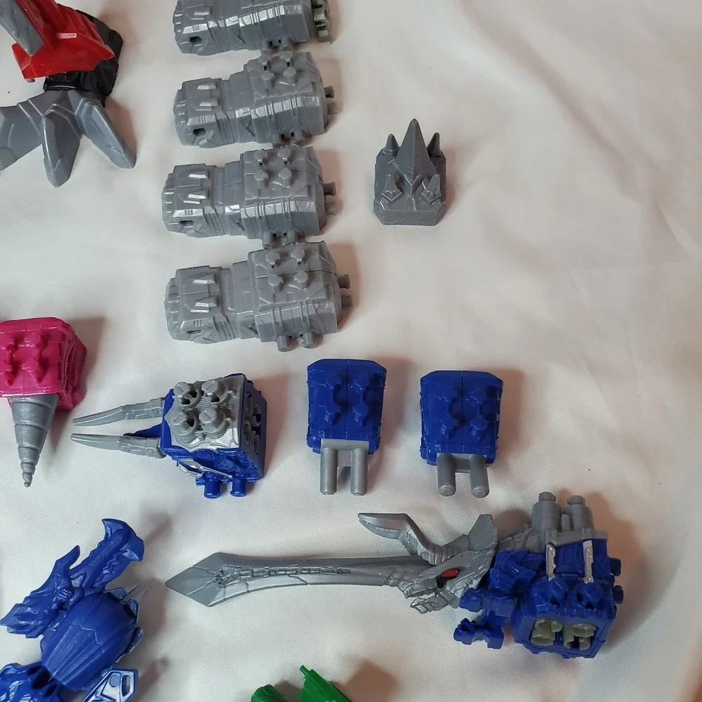 Huge Bandai DX Megazord Power Rangers Dino Fury Sentai Ryusoulger Kishiryu Lot